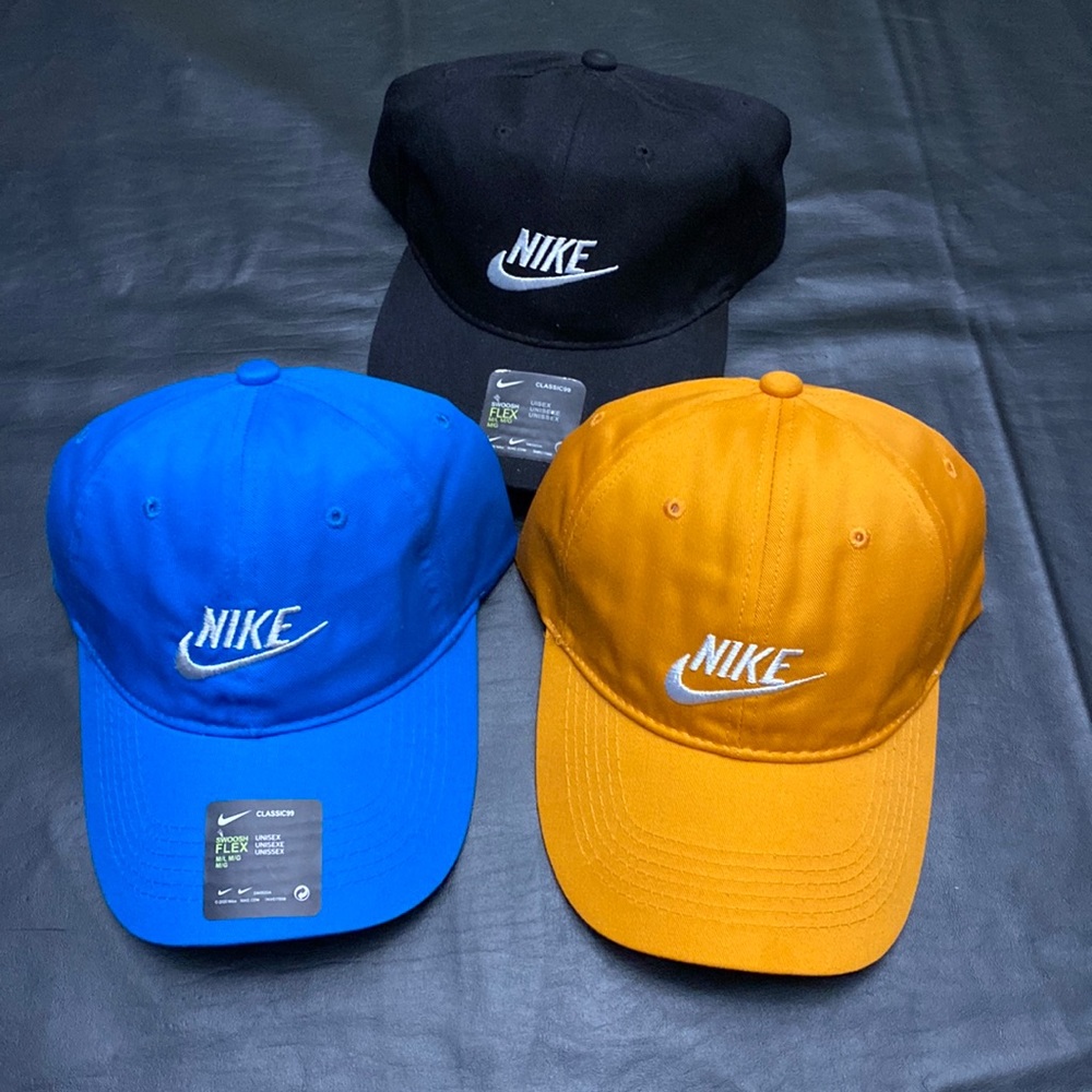 🅽🅴🆆 Nike: unisex 3 Nike hat bundle
